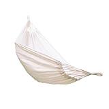 Angoily Canvas Swing Hängematte Robuste Outdoor Camping Hängesessel mit Strapazierfähigem Bindeseil Waschbar Verschleißfest für Wandern Reisen und Freizeit im Freien