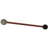 Sonic Energy Klangschalen Doppel-Schlägel – 23,5 cm – Filz- und Gummikopf – Für Tibetische Klangschalen (SB-PDM-F/R-S)