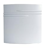 Heidemann Zweiklang-Gong Sonnet (Lautstärke 82 dB, ohne Sender, Klingel, H x B x T 116 x 116 x 44 mm, Farbe reinweiß) 70148