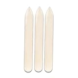 Falzbein 160mm - Naturprodukt aus echtem Knochen - nachhaltig günstig gut - zum präzisen Falten von Papier oder leichtem Karton und zur Lederverarbeitung , Brieföffner Briefschneider (3 Stück)