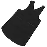 BESTonZON Grillschürze Damen Rücken Cross Design Ölabweisende Waschbare Küchenschürze für Kochen und Grillen Leichtes Reißfestes Material Praktisches Arbeitsschutzkleid