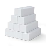 Set mit 10 Nagelfeile Nagel polierblöcken, Buffer für Nägel Art Tips, professionelle Polierfeile zum Schleifen von Acryl-oder natürlichen Gelnägeln, 4 waschbare Seiten für Maniküre