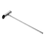 Gatuida Marshmallow-Löffel zuckerlöffel küchenzubehör Edelstahllöffel lang Teile für Zuckerwattemaschinen Zubehör für Zuckerwattemaschinen Löffel Edelstahl Rostfreier Stahl Silver
