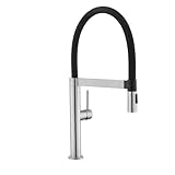 Tohlar Küchenarmatur für Spülbecken Gebürstetes Nickel