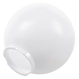 SOIMISS Lampenschirm Kugel Klein Runde Licht Terrassenlicht Gartenbeleuchtung Kugellampe Lichtkugelabdeckung Schatten Lampenschirme Für Außenlampen Globen Ball Modern Acryl Weiß