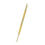 Nagelhautschieber, Nagelhautentferner, Nagelhautschneider, kreisförmig, Nagelreiniger, doppelseitig, Maniküre, Pediküre, Werkzeug