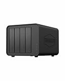 TERRAMASTER F4-424 Pro NAS-Speicher - 4Bay Core i3 8-Core 8-Thread CPU, 32 GB DDR5 RAM, 2,5 GbE-Port x 2, Netzwerkangeschlossener Speicher Spitzenleistung für Unternehmen (Festplattenlos)