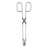 triangle 50 470 24 01 Küchenzange 24 cm Grillzange professionelle Qualität für die Gastromomie aus dickem Edelstahl stabile Würstchenzange