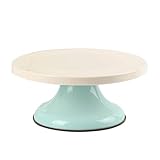 Kustimantu Kuchendekorationsständer, Kuchenplattform – Cupcake Bakery Painting Turn Tisch | Drehbarer Displayständer der 10-Zoll-Kuchenplattform für die Lieferung