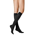 KUNERT Damen Kniestrümpfe Fly&Care® Stützklasse III effektive Stützwirkung 30 DEN Black 0070 39-40