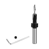 8/10 mm Schaft Kegelsenker Bohrer Hochgeschwindigkeitsstahl Bohrer Lochschneider für Holzbearbeitung Schrauben Holzzubehör