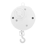 HYTROVE Mobile Spieluhr für Kinderbett Rotierende Musik Mobile mit Aufziehmechanismus Sicheres für Junge Mädchen und Kleinkinder Fördert Sensorische Entwicklung und Hand Koordination