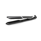 BaByliss Sleek Control Wide Glätteisen mit Ionen-Technologie und extra langen & breiten Platten mit Turmalin-Keramik Beschichtung und Kammaufsatz ST397E