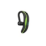 BELLIFFY wasserdichte Sport Ohrbügel Kopfhörer Kabelloses Headset mit Mikrofon Leichtes Single Earbud für Smartphone Tablets Geeignet für Outdoor Fitness