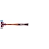 Simplex Schonhammer, TPE-soft / TPE-mid; mit Tempergussgehäuse und hochwertigem Holzstiel | D=30 mm | 3013.030