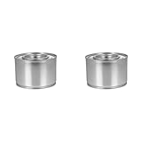 Gastro-Bedarf-Gutheil 2 x Sicherheitsbrennpaste Qualitätsprodukt Fire Paste Brennpaste Brenngel Brenndauer für Chafing Dish Speisewärmer Warmhaltebehälter Rechaud