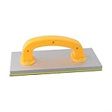 Zilimontt Handgriff-Schleifpapierhalter mit rutschfestem Rahmen für Wandschleifen und Polieren, kompatibel mit Standard-Schleifpapierbögen