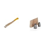Ochsenkopf Ersatzstiel für Forstbeil & Befestigungssatz, Verkeilung für Äxte, 3-tlg (2x Ringkeil, 1x Holzkeil), Forstwerkzeug, OX E-123-0100