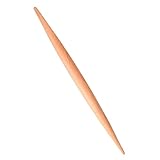 CLISPEED Hölzerner Teigroller Nudelholz für Fondant Pizza und Plätzchen Küchenutensil für Zuhause und Restaurants Langlebiges Backzubehör für DIY und Profis