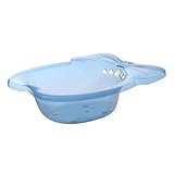 VALICLUD Postpartale Pflege Sitzbadewanne aus Hautfreundlichem Material Ergonomisch Geformt für Toiletten Überlaufschutz Praktische Waschschüssel für Schwangere und Erwachsene Langlebig