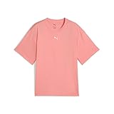 PUMA Mädchen ESS Boxy Tee G T-Shirts, Pink Fruit, 128