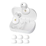 Ohrstöpsel zum Schlafen, Silikon-Stöpsel für Gehörschutz, Gehörschutzstöpsel für Konzerte, Schnarchen, Reisen, Flugzeug, Festivals, Arbeit, Motorrad