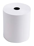 Exacompta 7670120V 50er Pack Kassenrollen, 1-lagig Offset(holzfrei) standard, Breite: 76mm, Länge 40m, Durchmesser Kern 12mm, 60g/m², extra-weiß für Kassen Kassenrolle