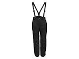 CrivitPro Mädchen Skihose mit Ortungssystem Wassersäule 10.000mm (146-152, Schwarz)