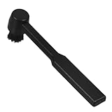 Warmhm Nadelreinigungsbürste plattenspieler reiniger Werkzeug-Vinyl Schwarz Nadeln Stift Reinigungsmittel aufzeichnen Reinigungsbürste für Plattenspieler Nylon Black