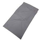ibasenice Reise Schlafsack Inlett Mikrofaser Ultraleichter Tragbarer Schlafsack für Camping und Outdoor Aktivitäten Faltbares Design