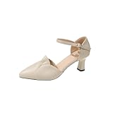 High Heels speicherte Zehensandalen mit Absätzen, ganz passende weiche Leder-Hohlschuhe, einzelne Schnallenriemen Dicke Heels High Heels