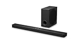 LG DS90TY 5.1.3 Dolby Atmos Soundbar (570W) mit kabellosem Subwoofer (Wow Cast, HDMI, Bluetooth) [2024], Schwarz