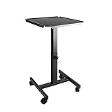 Universeller Teleskop-Projektorständer, Halterung, Tablett, Trolley, tragbares Arbeitstischregal für Heimbüro (90 cm)