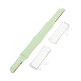 minkissy Doppelseitiger Augenbrauenschneider aus Bambus Augenbrauenrasierer Augenbrauen Trimmer leichtgewichtiger Rasierer Gesichtsrasierer Rasierer zur Gesichtshaarentfernung Metall Green