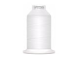Gütermann Miniking Set Nähgarn Overlock-Garn Coverlockgarn 4 Konen Je 1000m (0800 Weiß)