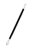 Mitesser Extraktor Loop Milia Entferner Nase Mitesser Entferner Werkzeug Whitehead Extractor Poren Extractor Black Head Remover für Gesicht Porenreiniger Pickel Popper Tool Pickelextraktor Schwarz