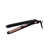 Rowenta Haarglätter, 200 °C, Keramikbeschichtung, System mit schwimmenden Platten, Schnellaufheizung, Verriegelungssystem, drehbares Kabel, Easyliss Collection Copper Forever SF1629F0