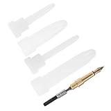 MUELODSIC DIY Silikonform für Füllfederhalter Leichtes Epoxidharz Gießform Kit mit Nachfüllmine und Englischer Anleitung Flexible Gießform für Kreative Bastelprojekte und Personalisierte