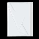 woric 80 Blatt Seidenpapier Weiß, 50x35 cm Tissue Paper Verpackungsmaterial Seidenpapier Weihnachten Geschenkpapier für Weihnachtensdeko Hochzeit Geburtstag DIY Basteln Verpacken