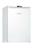 Bosch KTR15NWEB, Serie 2 Mini-Kühlschrank 85 x 56, 134 L, MultiBox für länger frisches Obst und Gemüse, Schnellkühlung, 39 dB leise trotz starker Kühlkraft, LED-Beleuchtung, Weiß