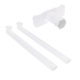 Homoyoyo Selbstklebender Kunststoff Handtuchständer Kompakter Robuster Badetuchhalter mit Glatter Oberfläche Praktische Ablage für Handtücher und Tücher Wandfreundlich