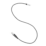 Beaupretty Xlr Female zu Female Audio Adapterkabel Schwarz Hochwertiges Audiokabel mit Vergoldeten Kupferkontakten Langlebig Kompatibel für Mischpult Kamera Audio Player Einfache