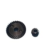 ZMZYELPECB 1 Set 10 Mm 32 Zähne Metall Winkelschleifer Spiralkegelradsatz for Makita 9523 Winkelschleifer Schleifer Innendurchmesser 10 Mm, 32 Zähne