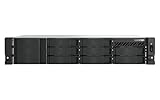 QNAP 8-Bay Short Depth rackmount NAS, Intel Atom C5125 8C, TS-855EU-RP-8G