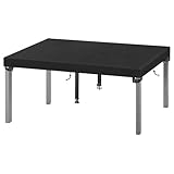 Kovshuiwe 150x90x15cm, schwarze Gartentischabdeckung, Terrassentischabdeckung, Gartenmöbel-Abdeckung, für den Innen- und Außenbereich, wasserdichte Tischdecke, 420D Oxford-Gewebe