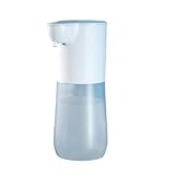 Acbmveen Berührungsloser Automatischer Schaumseifenspender 600 Ml USB-Wiederaufladbarer Infrarotsensor-Seifenspender Seifenspender-Set für Badezimmer, Küche, Dusche...