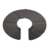QAUUCP Friseurumhang Haarschnitt Hals Cape Wrap Kragen Schild Wasserdichte Silikon Haarfärbung Barber Bruchsicher Friseur Zubehör