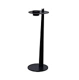 Standaschenbecher Für Den Außenbereich – Standaschenbecher, Standaschenbecher Im Freien Für Terrasse, Gewerblicher Metallraucher-Zigarren-Aschenbecherbehälter Mit Deckel, Für Hotel, Bürogebäude(Black)