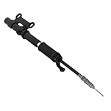GLEAVI 1 Satz Motorradpumpe hochdruckpumpe pumpenkopf aufblasbare Pumpe Luftpumpe für Mountainbike-Reifen pumpenzubehör Tragbare Fahrradluftpumpe Fahrradreifenpumpe Gummi Black