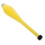 SOPOTUTU akrobatischer Stock Spaß Jonglierstäbe Kunststoff Jonglierstab Profi Jonglierstab aus Kunststoff Jonglierstab für Performances Jonglierstifte Jonglierkeulen Plastik Yellow